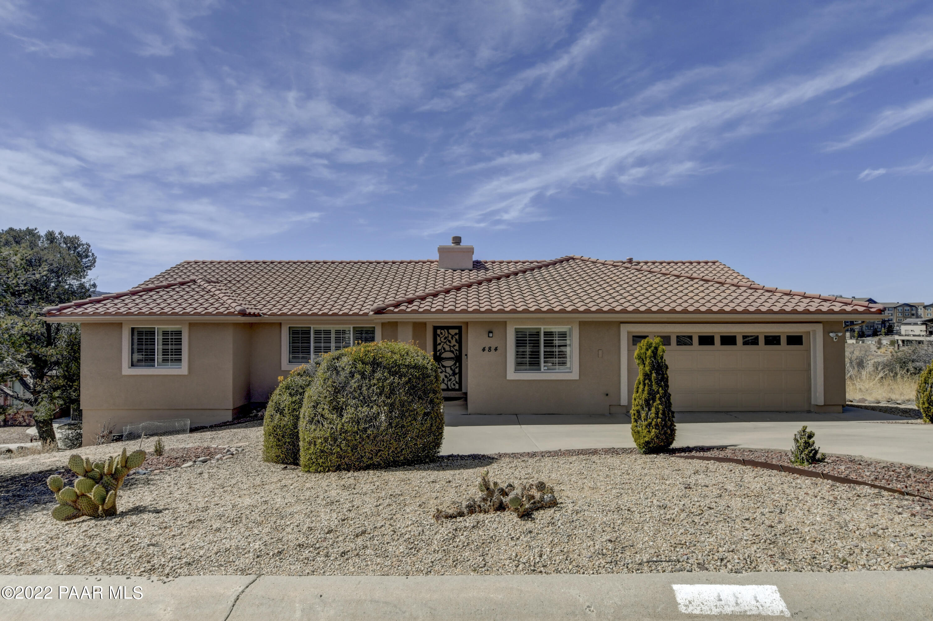 484 Miracle Rider Road Prescott, AZ 86301 - Photo 31 of 32 a view of a house with a patio
