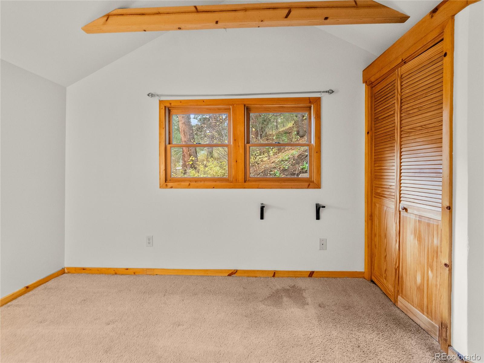 10853 Twin Spruce Road Golden, CO 80403 - Photo 23 of 32 a view of an empty room with a window