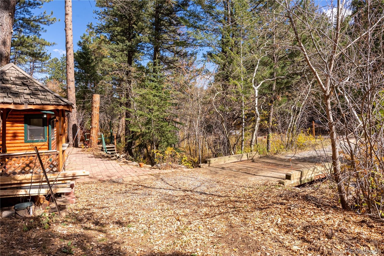 10853 Twin Spruce Road Golden, CO 80403 - Photo 9 of 32 a view of road with trees