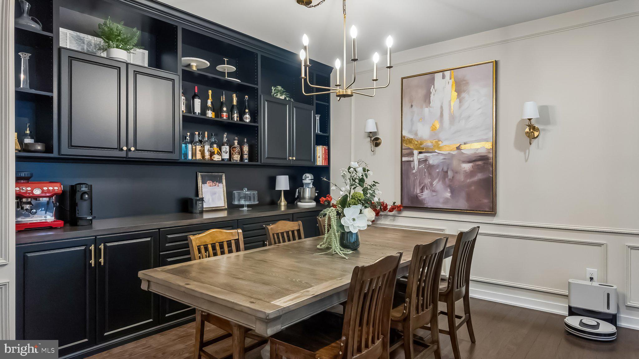 257 Junction Road Media, PA 19063 - Photo 5 of 25 a kitchen with stainless steel appliances granite countertop a dining table chairs and a refrigerator