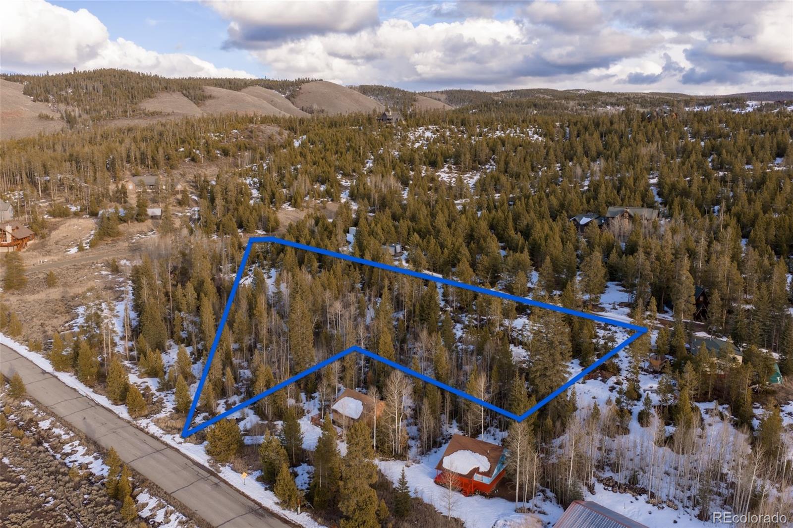 6202 County Road Granby, CO 80446 - Photo 6 of 19 a view of a city from a balcony