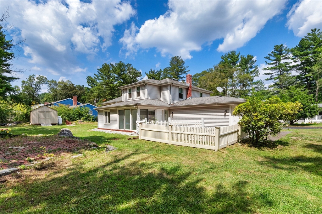 20 Oxbow Road Lexington, MA 02421 - Photo 29 of 30 a view of a house with a yard