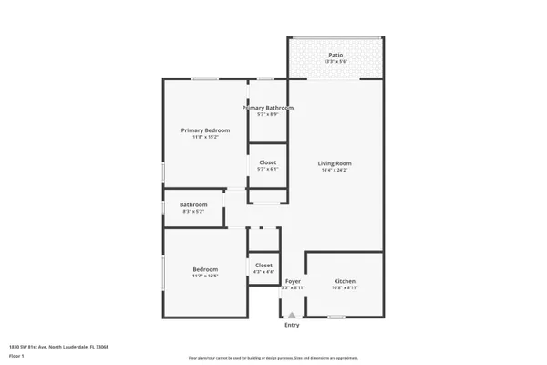 $175,000 | 1830 Southwest 81st Avenue, Unit 4107, North Lauderdale, FL 33068
