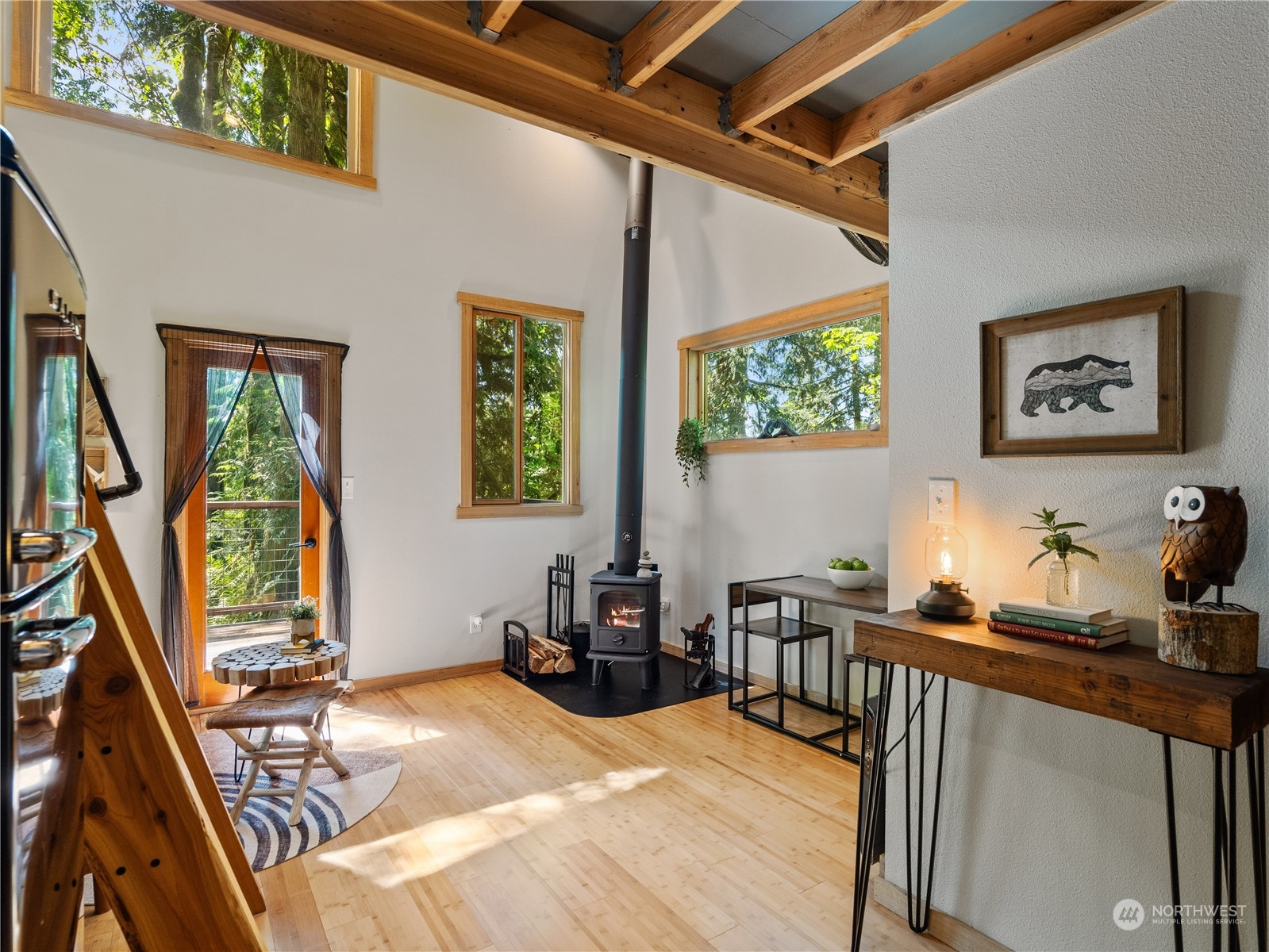 51818 South Riverside Road Gold Bar, WA 98251 - Photo 5 of 35 a bedroom with furniture and a window