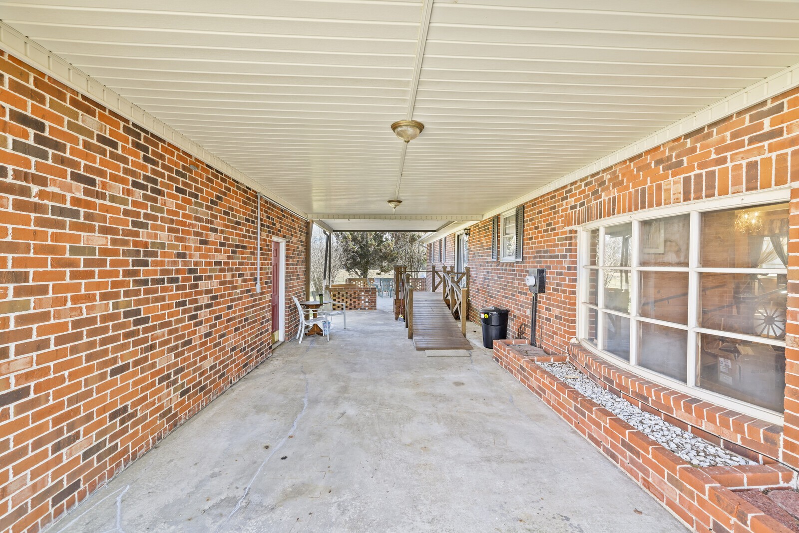 2521 Old Airport Road Hillsboro, TN 37342 - Photo 34 of 87 a view of a porch with wooden floor and fence