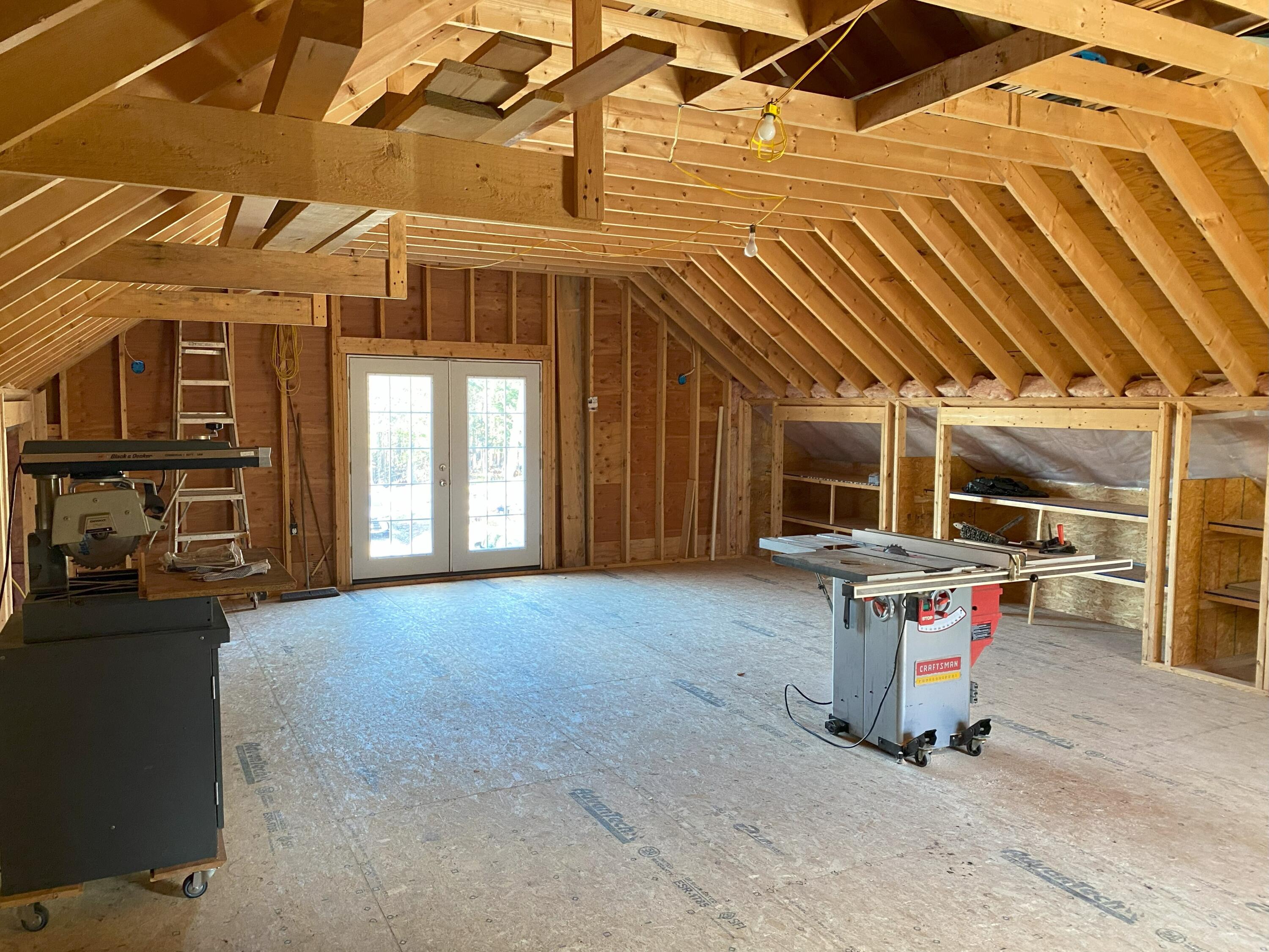 276 Thistle Street Upton, ME 04261 - Photo 67 of 80 Upper Garage floor