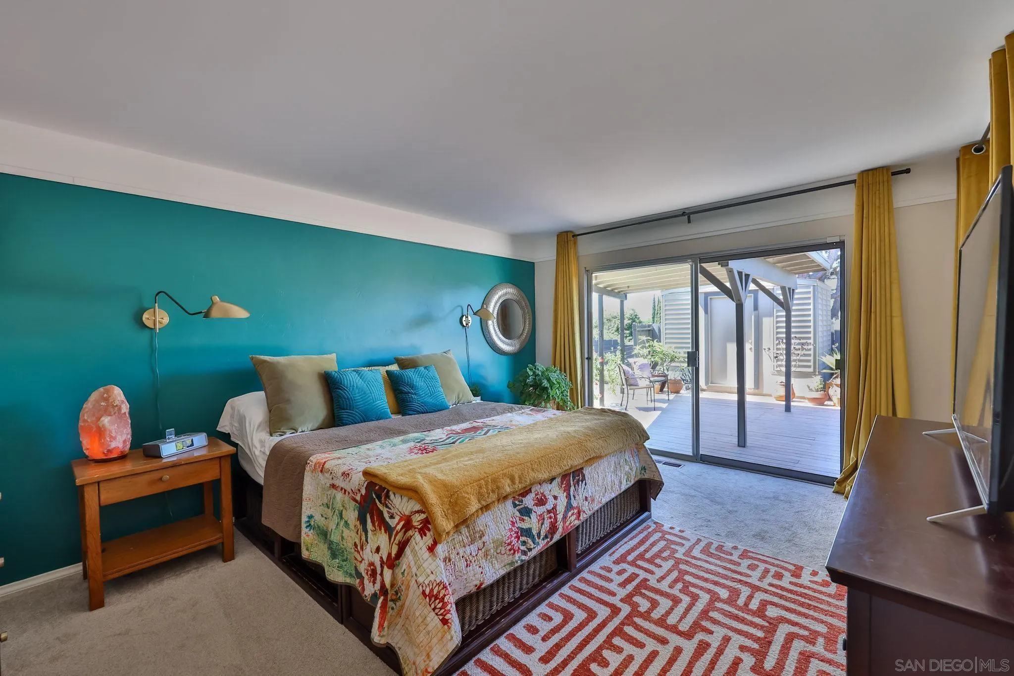 10993 Explorer Road La Mesa, CA 91941 - Photo 10 of 34 a bedroom with a bed and a window