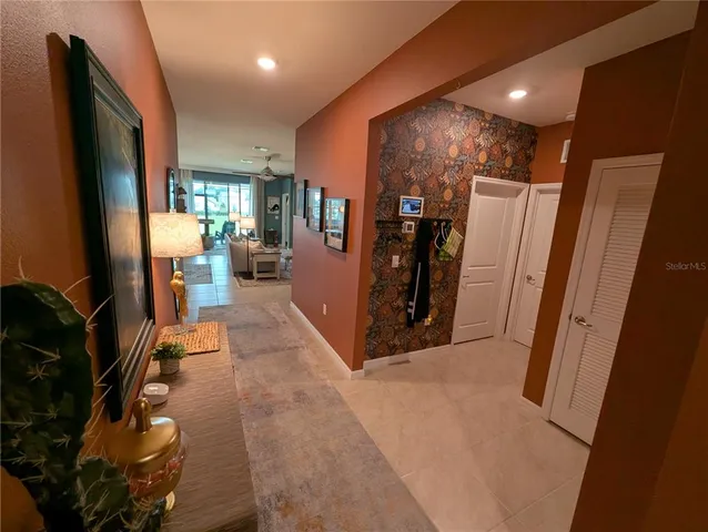 a room with storage and utility