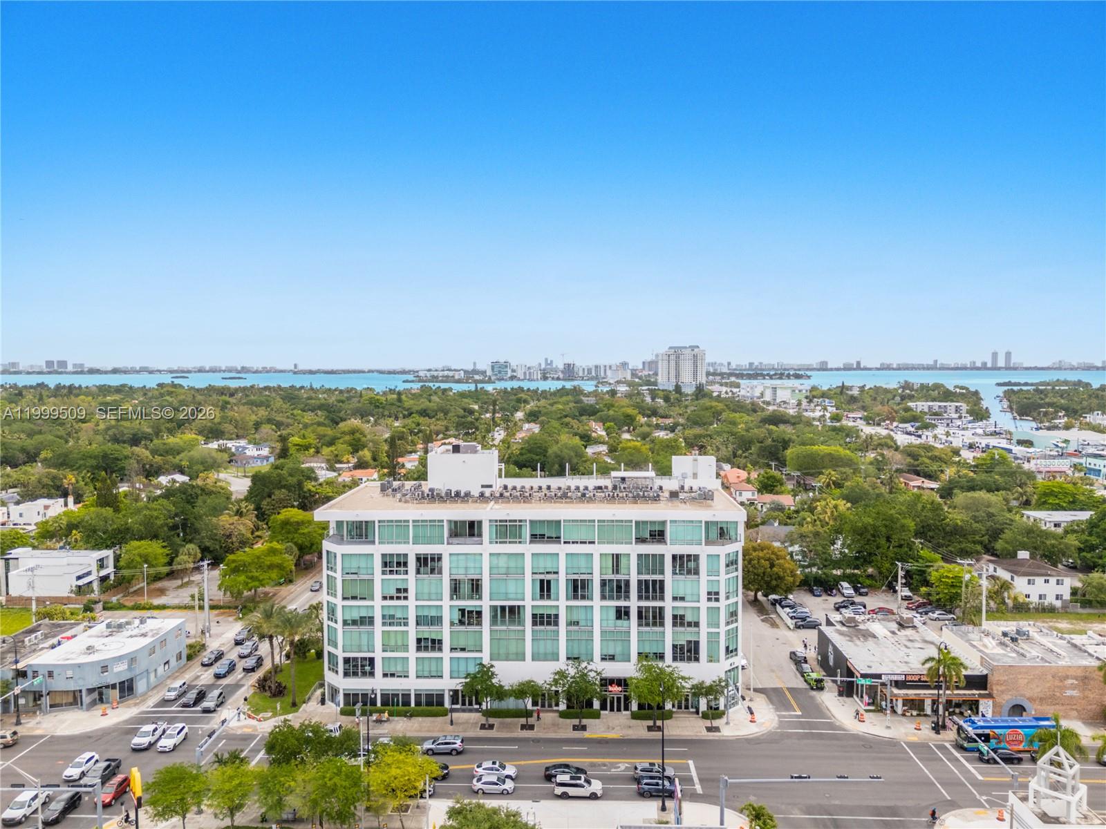 8101 Biscayne Boulevard, Unit R414 Miami, FL 33138 - Photo 20 of 27 a view of a city with tall buildings
