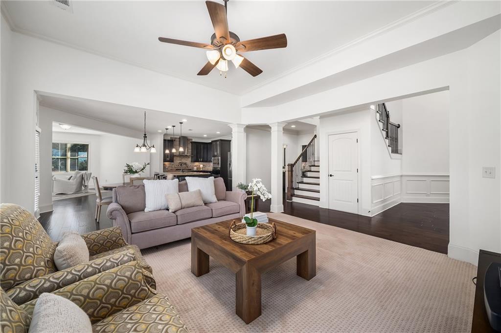 6660 Tulip Plantation Road Alpharetta, GA 30004 - Photo 11 of 68 a living room with furniture
