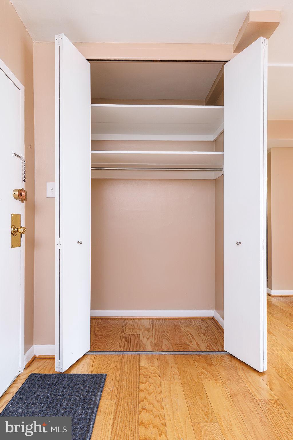 1260 21st Street Northwest, Unit 1004 Washington, DC 20036 - Photo 16 of 27 a view of entryway with wooden floor
