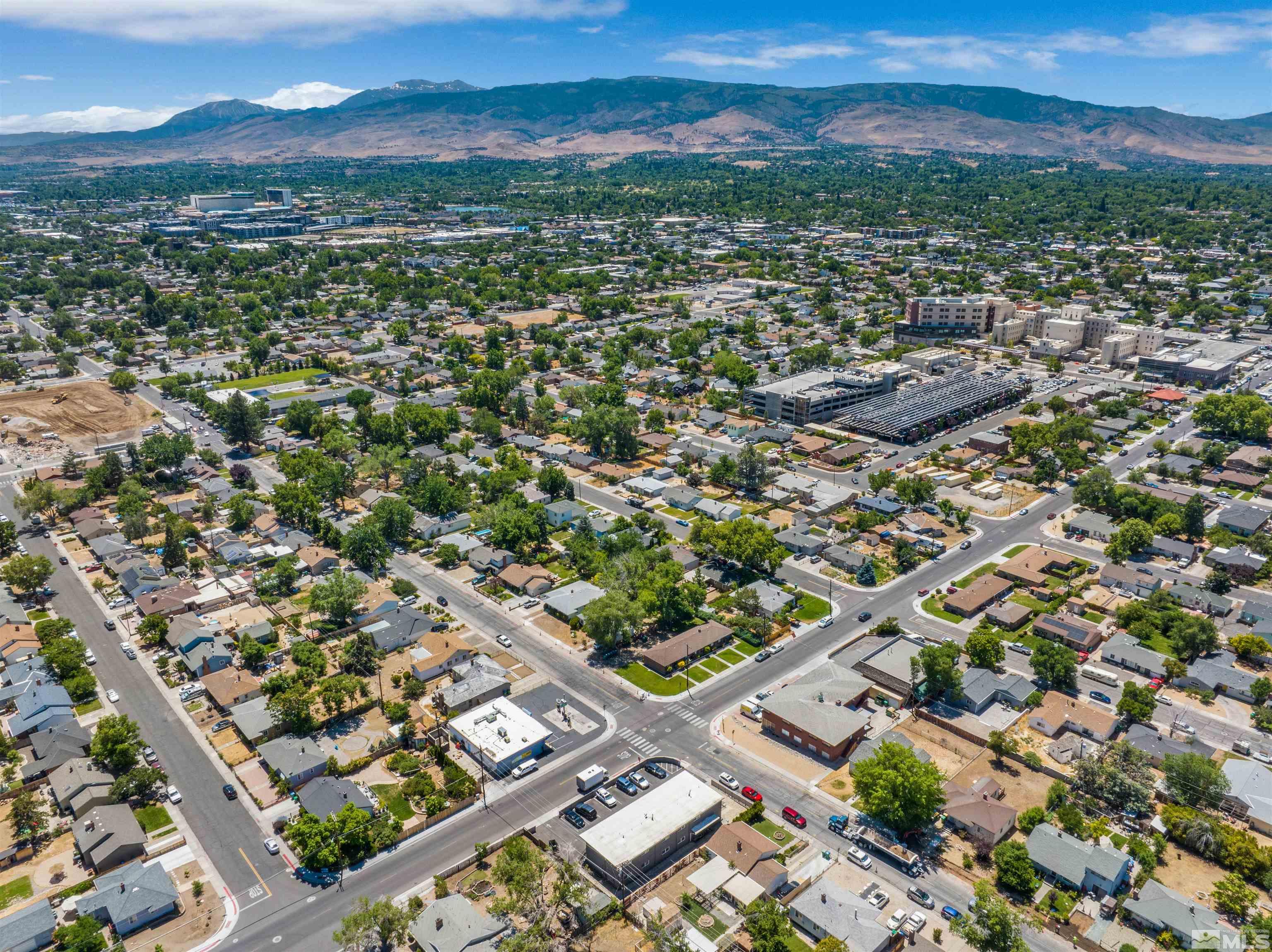 1101 East Taylor Street Reno, NV 89502 - Photo 2 of 17 an aerial view of residential houses with outdoor space