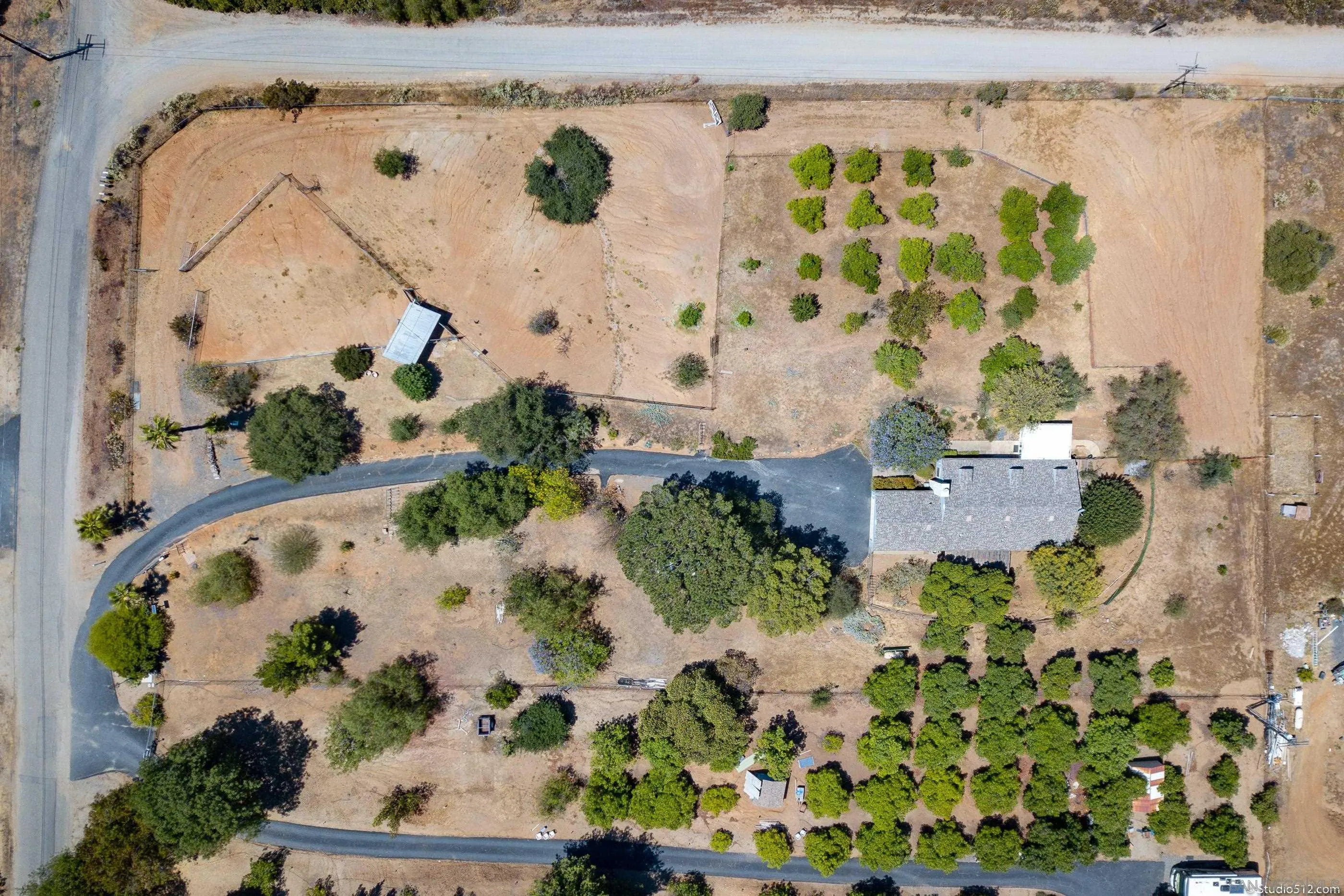 30371 The Yellow Brick Road Valley Center, CA 92082 - Photo 30 of 31 an aerial view of a house