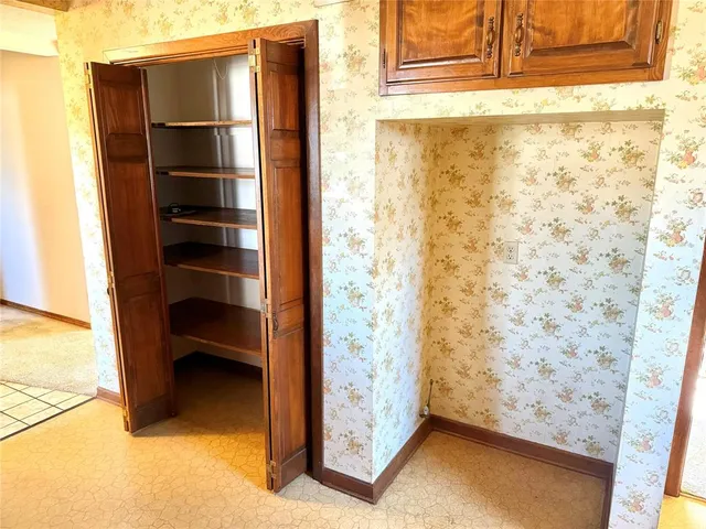 a view of front door