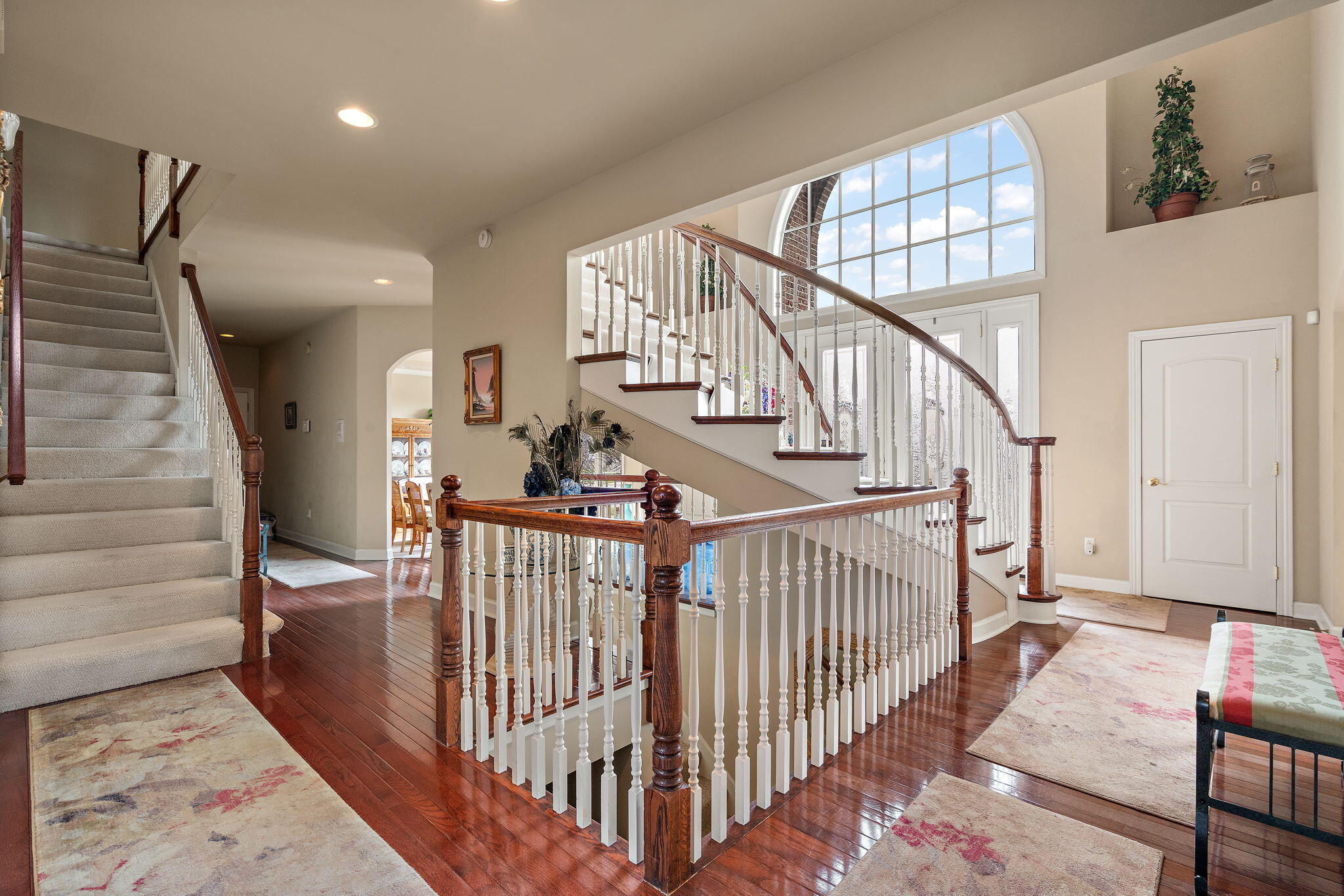 7412 Forest Ridge Drive Schererville, IN 46375 - Photo 24 of 60 a view of entryway with wooden floor and windows