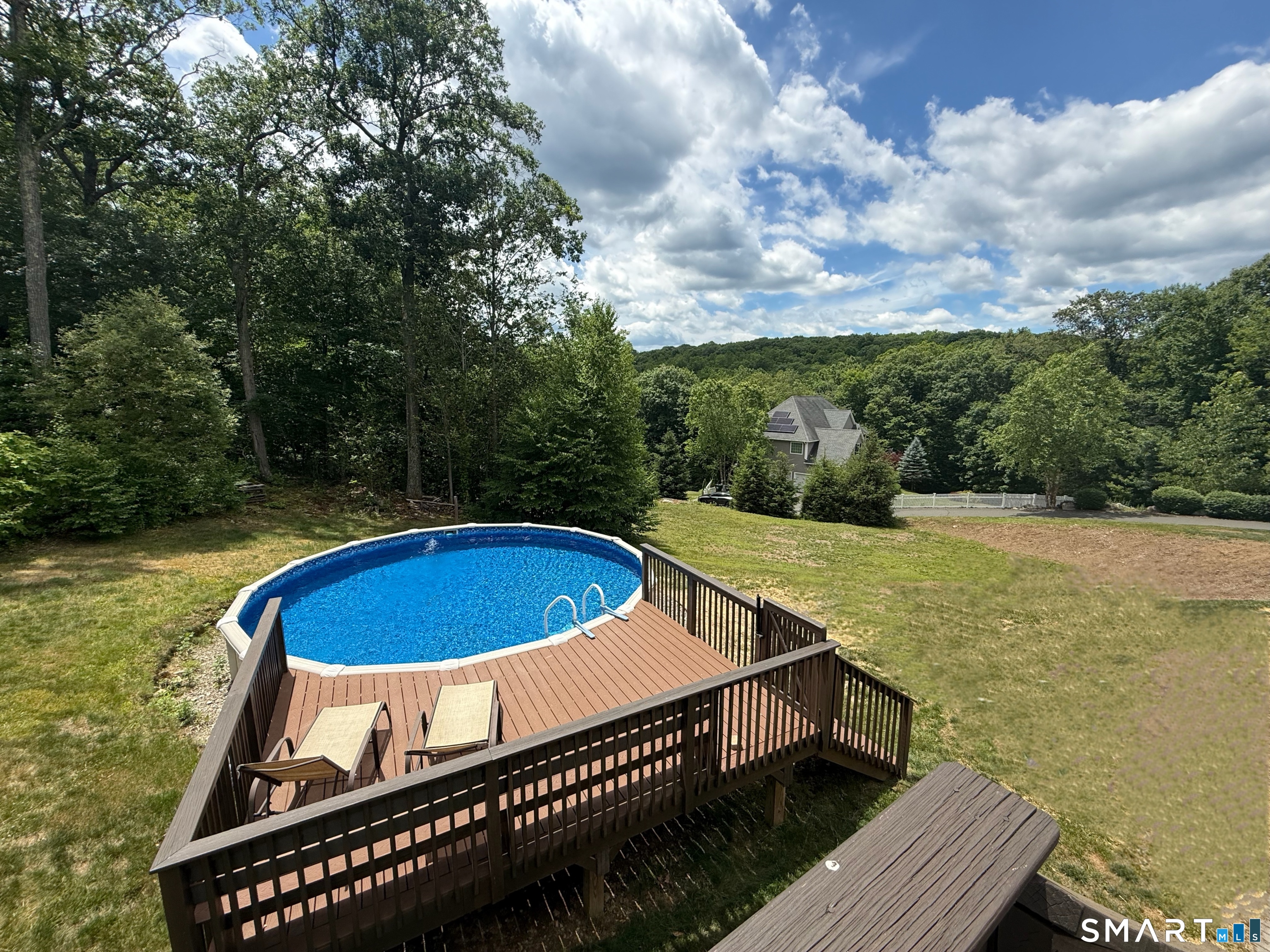 46 Hoseye Coach Road Newtown, CT 06482 - Photo 25 of 36 Deep rolling back yard with fabulous views.