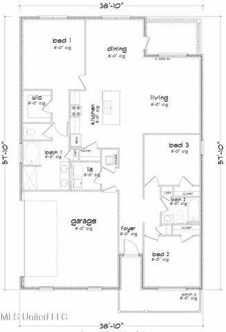 $247,400 | 77 Monarch Drive, Lucedale, MS 39452