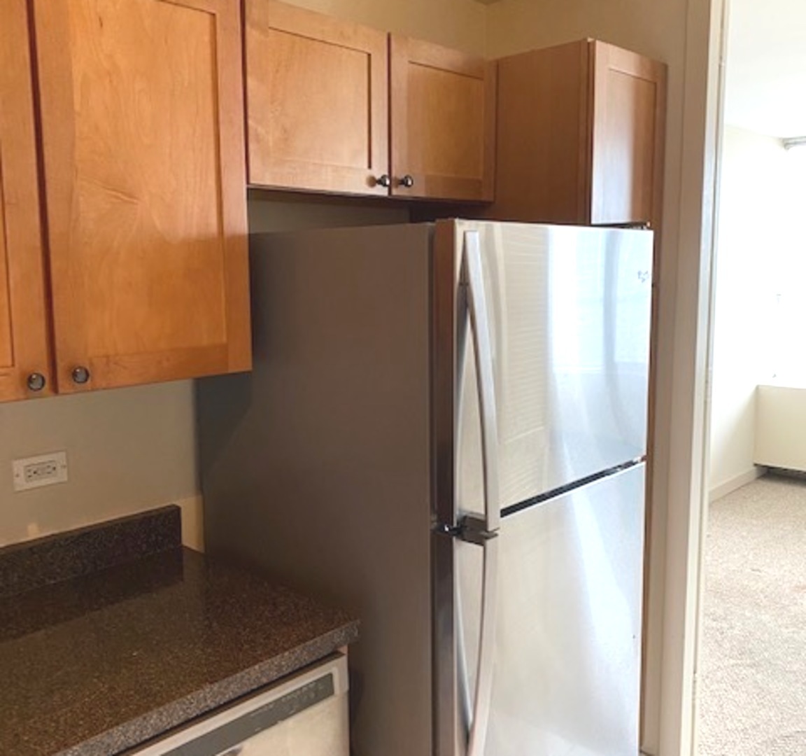 655 West Irving Park Road, Unit 1104 Chicago, IL 60613 - Photo 6 of 26 a close view of a refrigerator in kitchen