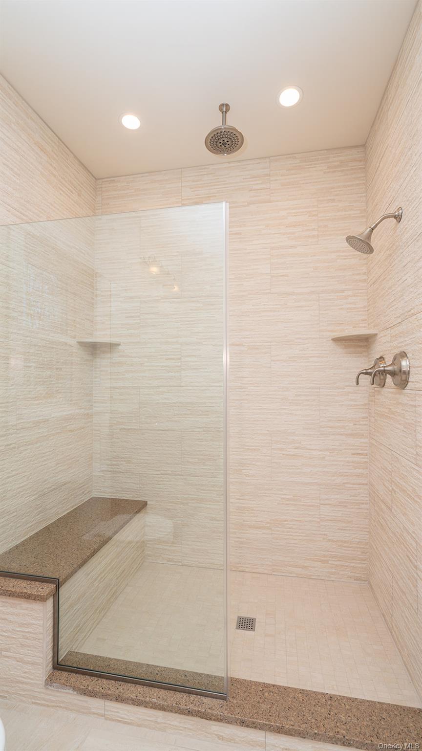 43 Malloy Road Wallkill, NY 12589 - Photo 28 of 50 Bathroom featuring a tile shower and recessed lighting