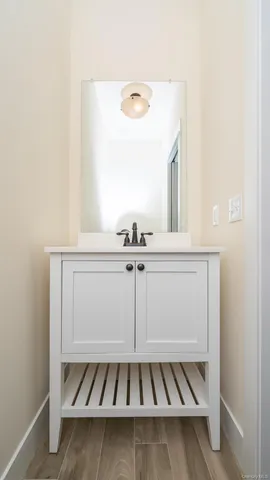 a close view of kitchen sink