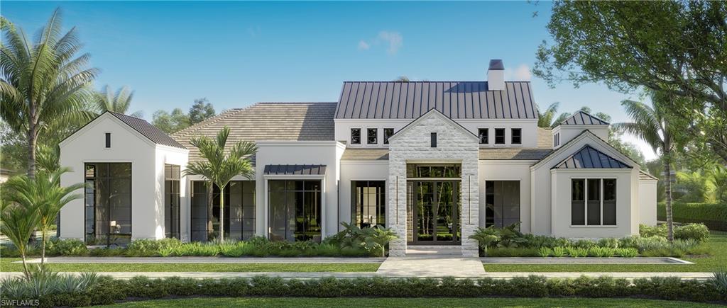 151 Caribbean Road Naples, FL 34108 - Photo 1 of 1 a front view of a house with a yard