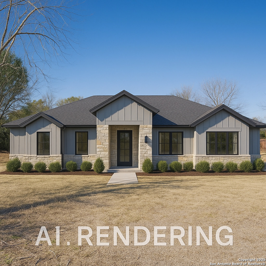 142 Royal Oaks Road Kerrville, TX 78028 - Photo 17 of 17 a front view of a house with a yard