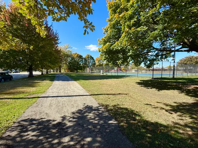a view of a tennis court