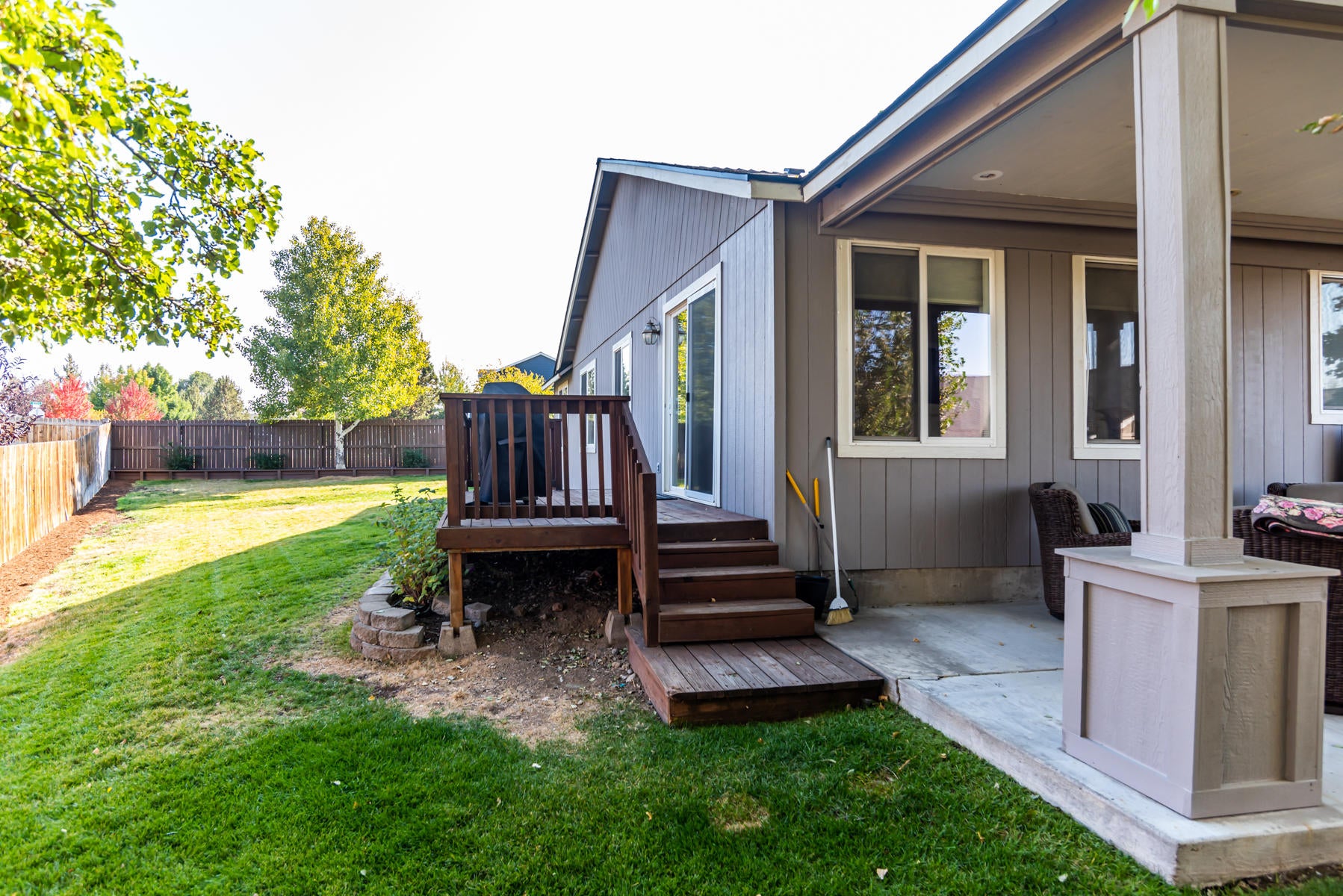 21278 Keyte Road Bend, OR 97701 - Photo 44 of 47 Deck and side yard