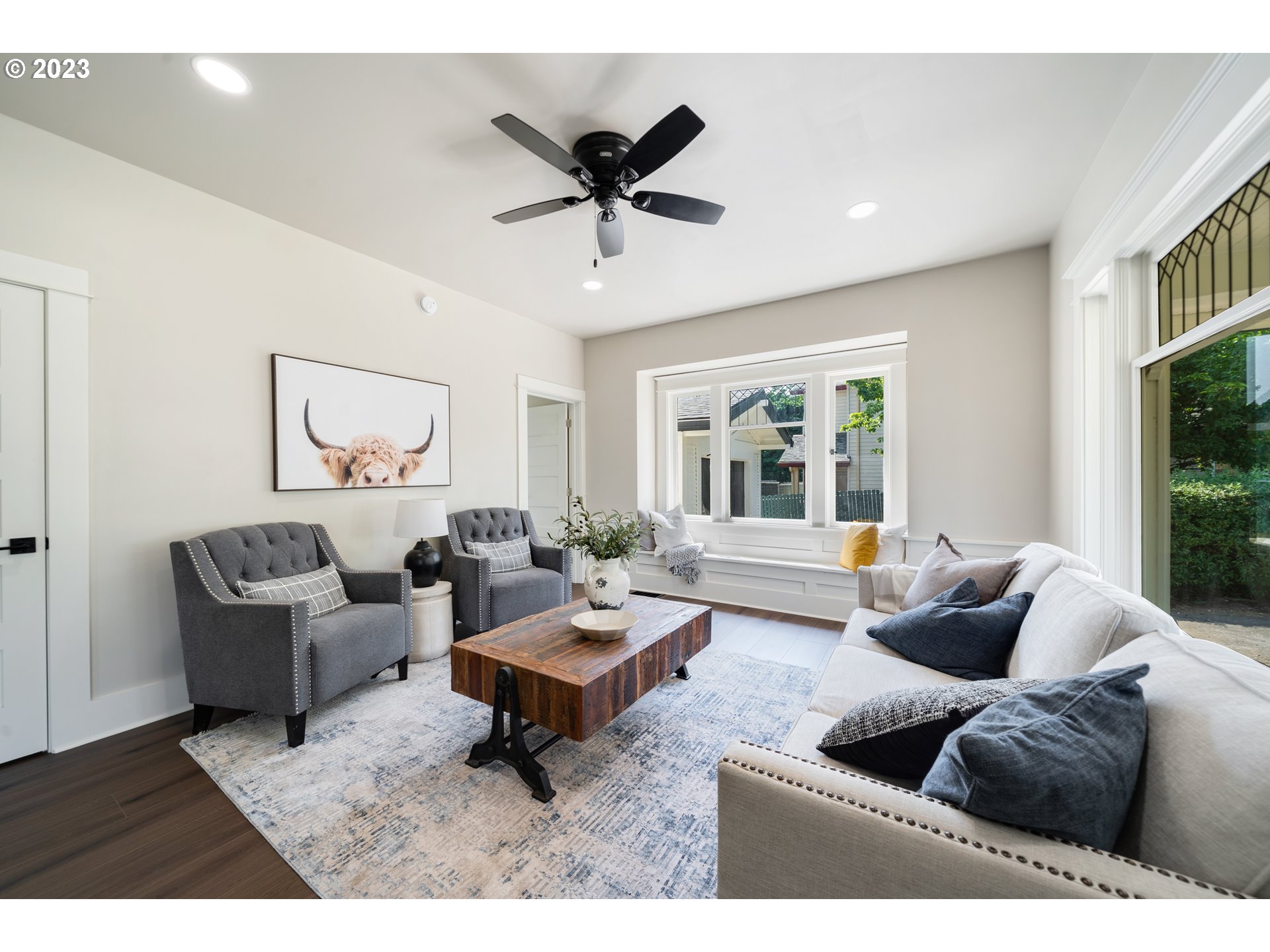 914 Northwest 7th Avenue Camas, WA 98607 - Photo 3 of 26 a living room with furniture and a large window
