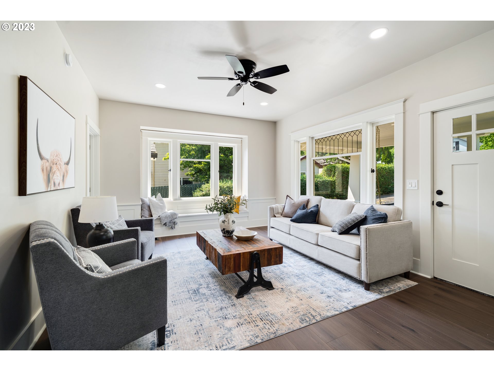 914 Northwest 7th Avenue Camas, WA 98607 - Photo 5 of 26 a living room with furniture and a large window