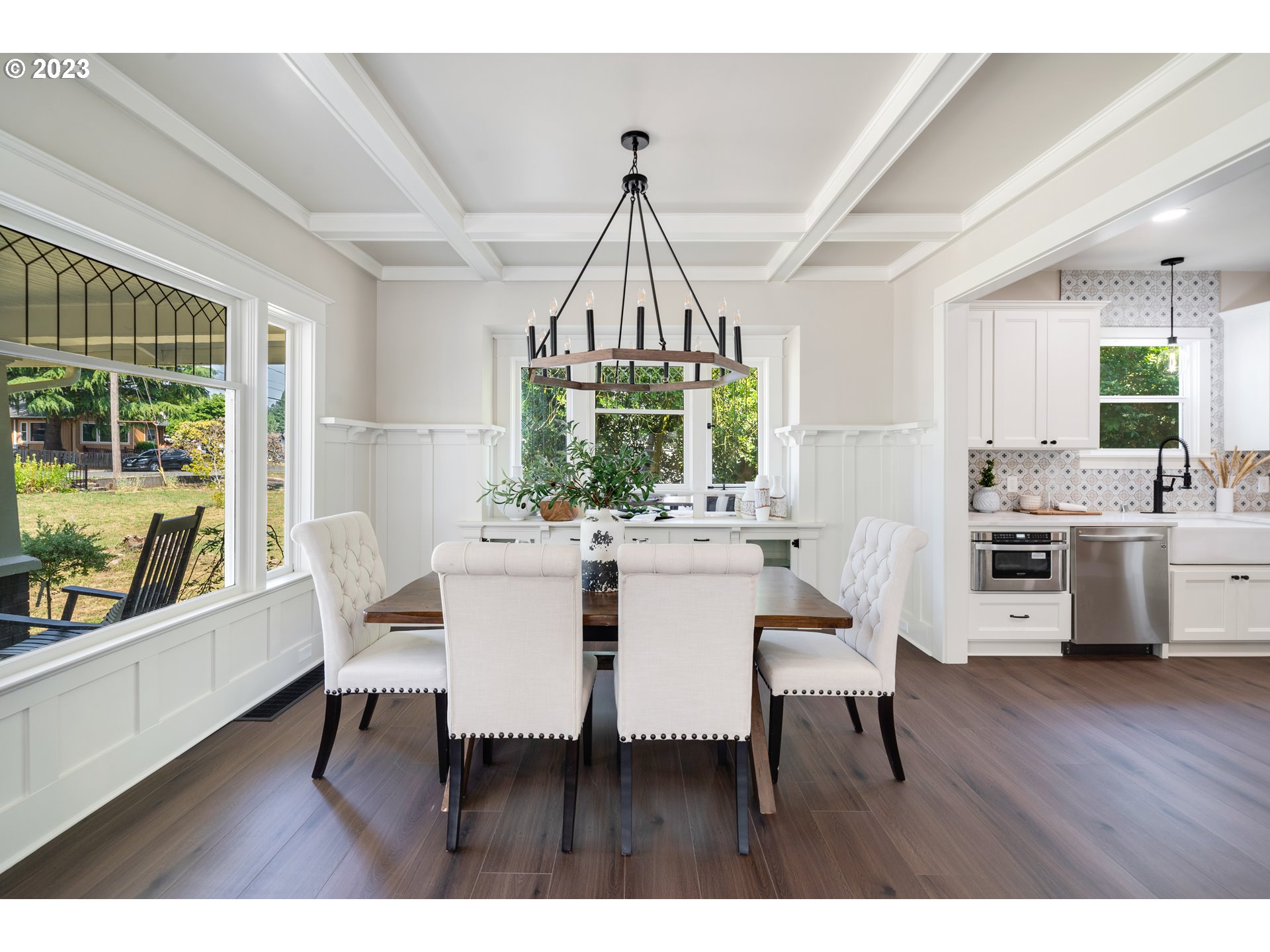 914 Northwest 7th Avenue Camas, WA 98607 - Photo 7 of 26 a dining room with furniture and wooden floor