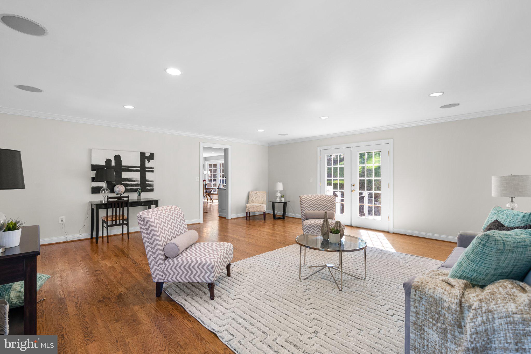 3106 Russell Road Alexandria, VA 22305 - Photo 25 of 62 a living room with furniture and wooden floor