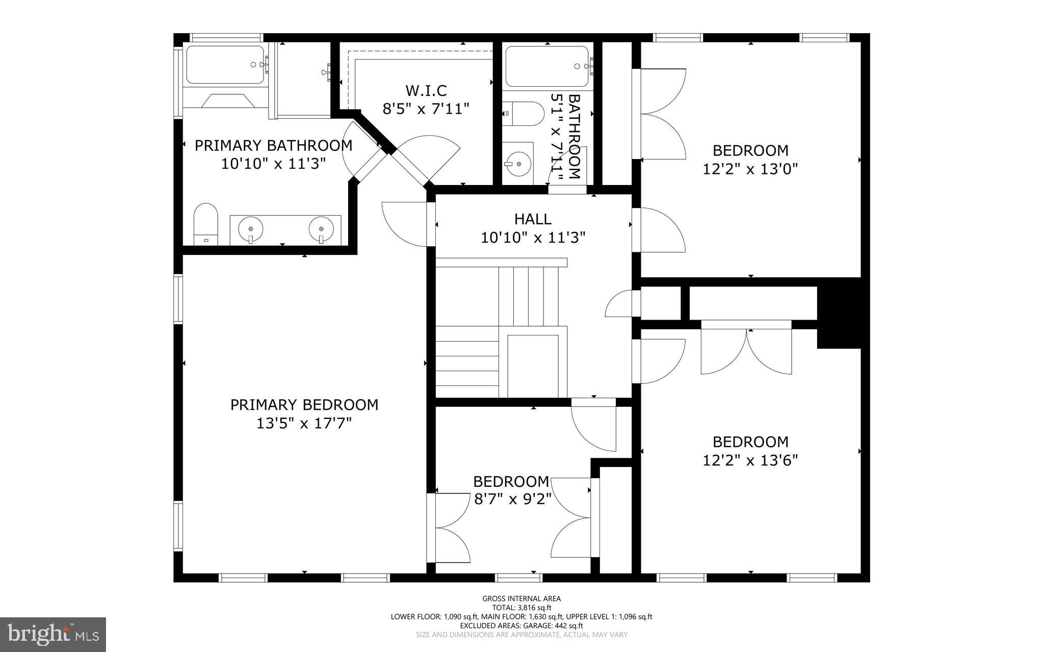 3106 Russell Road Alexandria, VA 22305 - Photo 61 of 62 Second Floor Plan