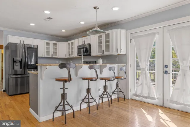 wooden floor in an empty room