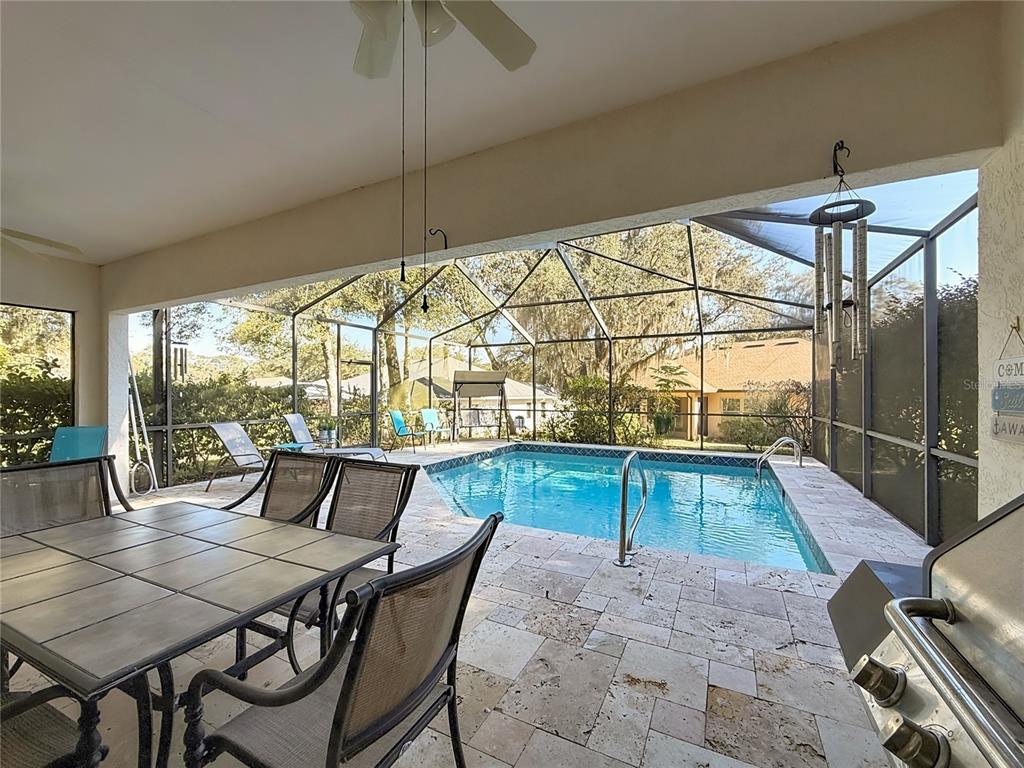 9027 Southwest 196th Court Dunnellon, FL 34432 - Photo 38 of 50 a view of a dining room with furniture window and outside view