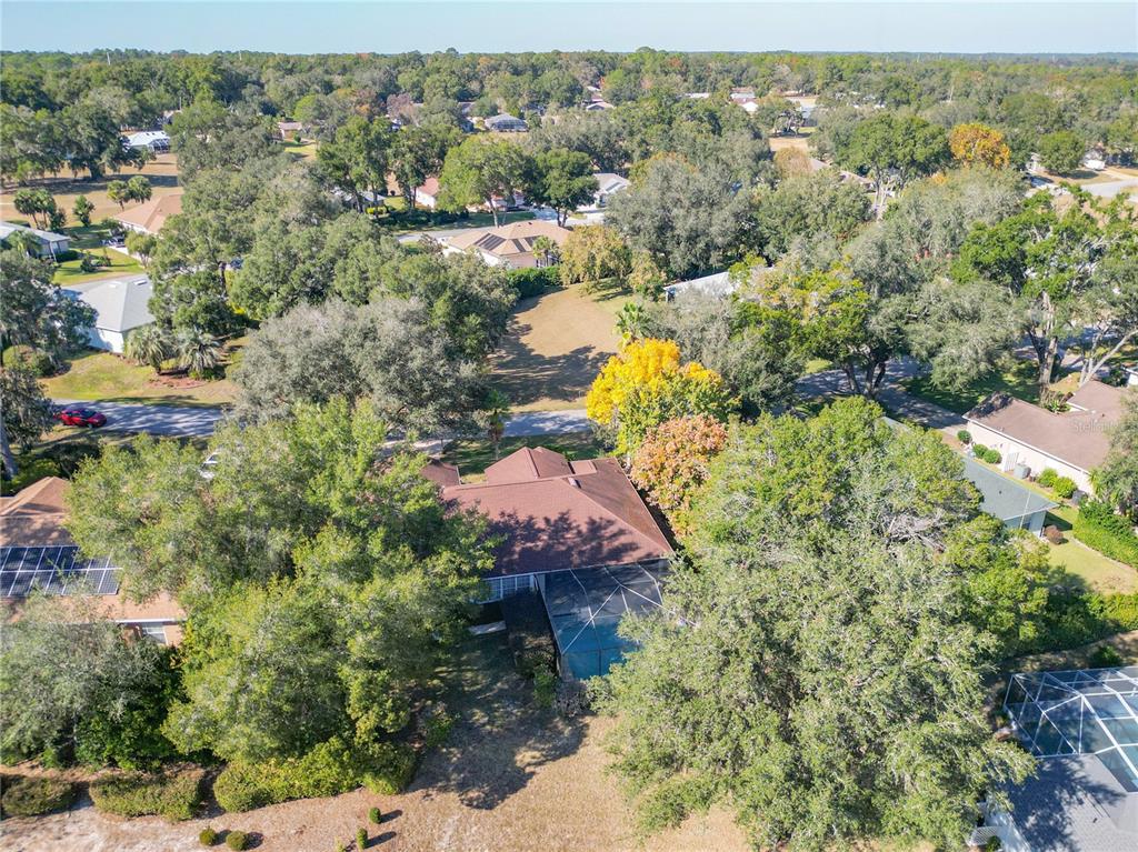 9027 Southwest 196th Court Dunnellon, FL 34432 - Photo 47 of 50 a view of a houses with a lush green hillside