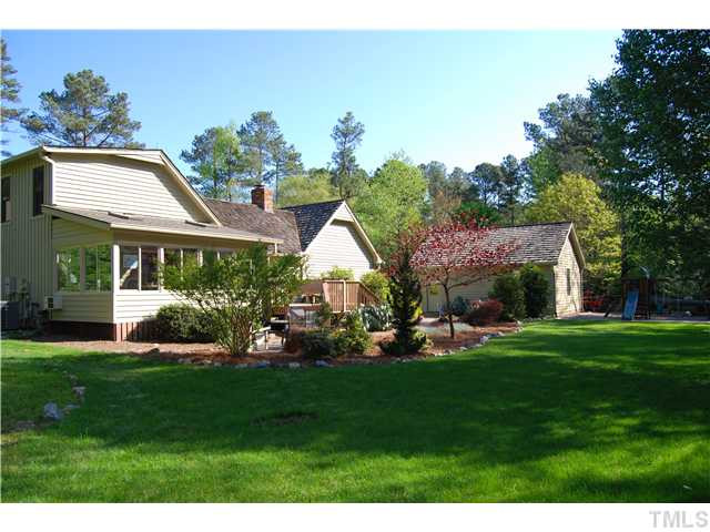 308 Baytree Lane Raleigh, NC 27615 - Photo 14 of 17 Large and beautifully landscaped yard!