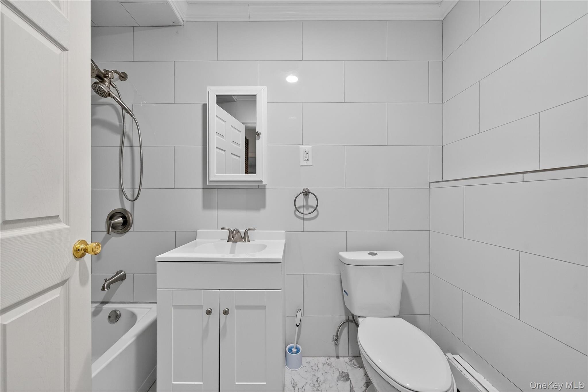 229 Gardnerville Road New Hampton, NY 10958 - Photo 38 of 50 a bathroom with a sink toilet and a mirror