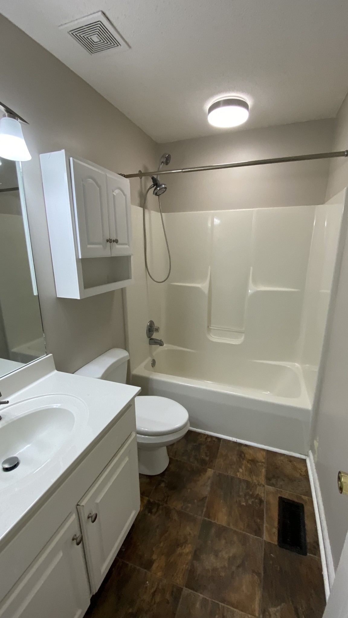 3475 Eastridge Road Woodlawn, TN 37191 - Photo 12 of 20 a bathroom with a sink a toilet and shower
