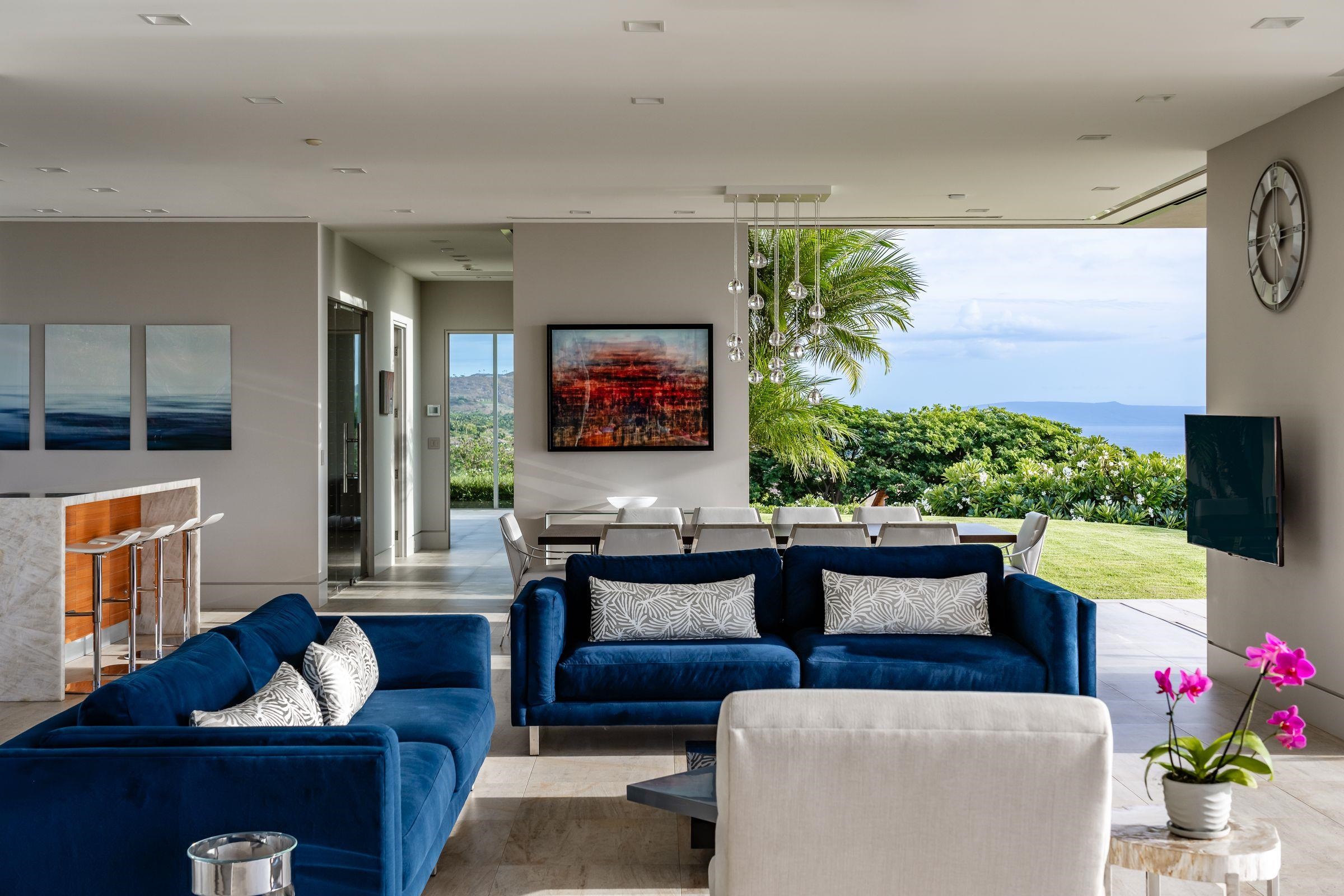 936 Punakea Loop Lahaina, HI 96761 - Photo 4 of 35 a living room with furniture and a flat screen tv