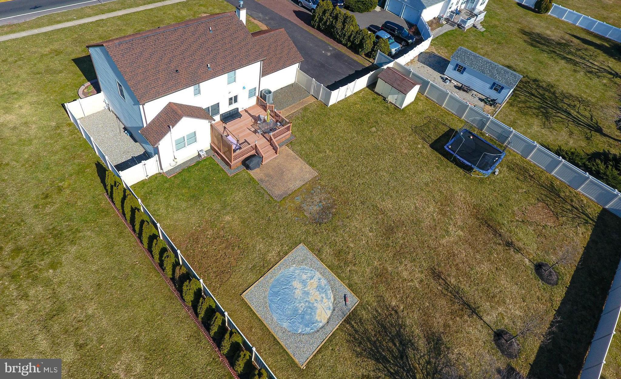 2021 White Horse Hamilton Square Road Hamilton, NJ 08690 - Photo 4 of 56 Aerial view Back Yard