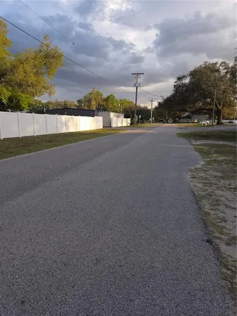 a view of a city street