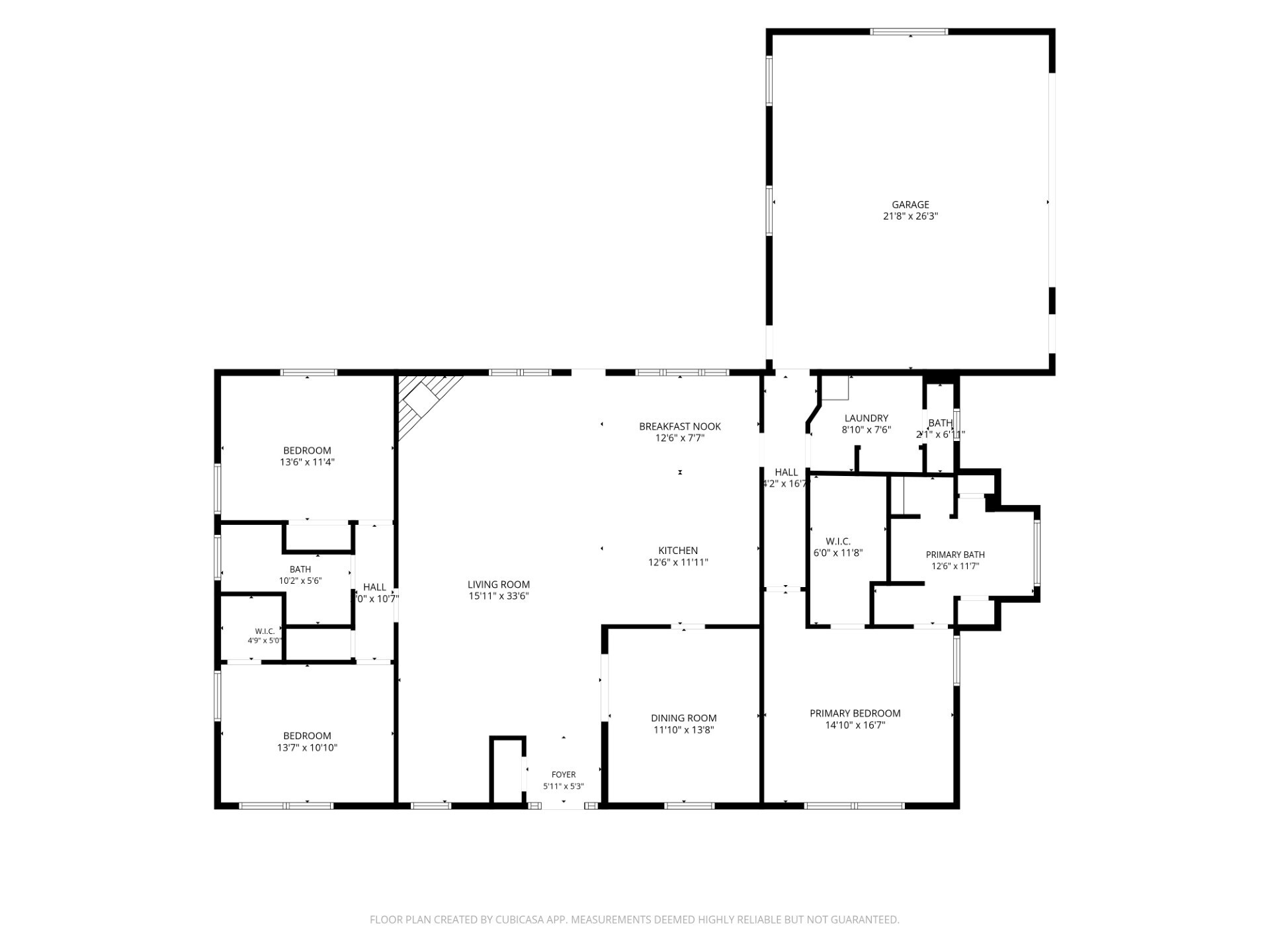 10691 Hunters Ridge Drive Mobile, AL 36695 - Photo 36 of 37 floor plan
