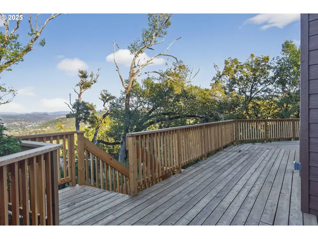 a aerial view of a house