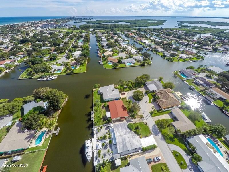 125 Chipola Road Cocoa Beach, FL 32931 - Photo 29 of 32 125 Chipola MLS Aerials-3