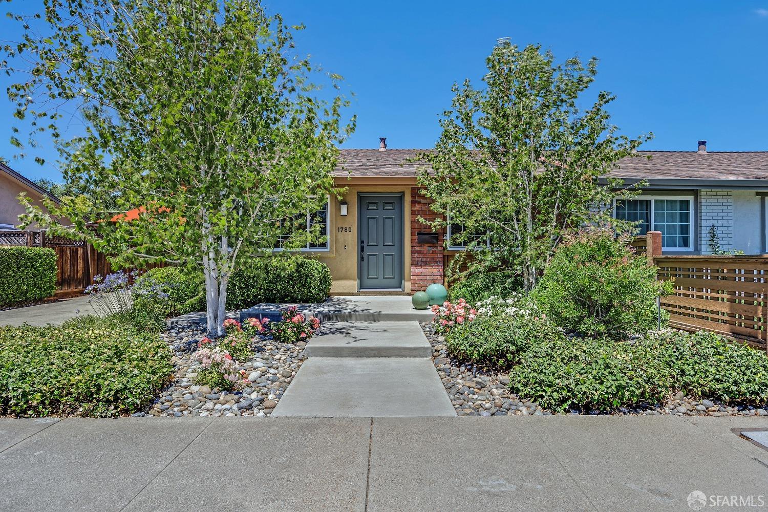 1780 Peary Way Livermore, CA 94550 - Photo 3 of 38 front view of a house with a garden