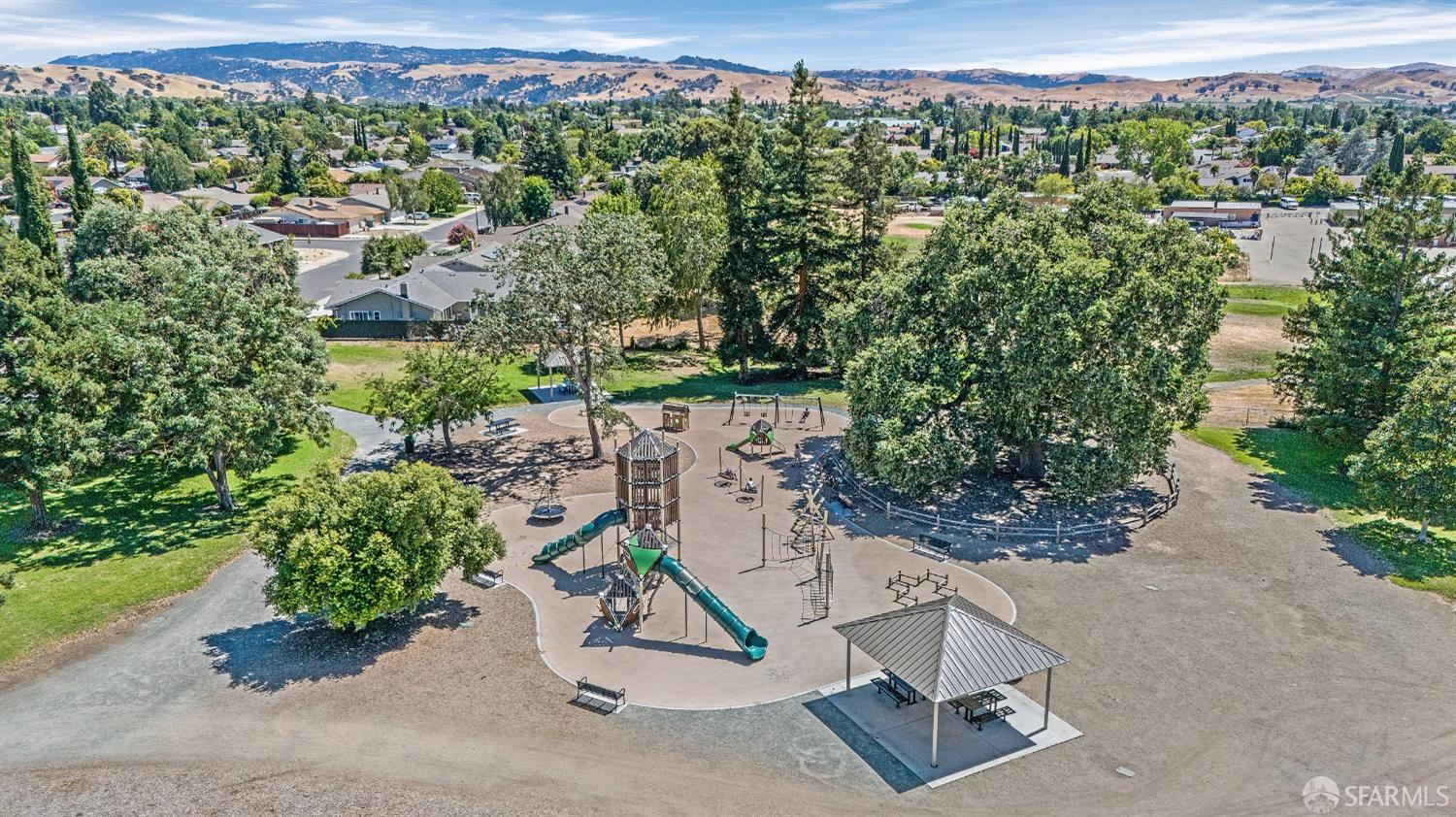 1780 Peary Way Livermore, CA 94550 - Photo 34 of 38 an aerial view of residential house with outdoor space