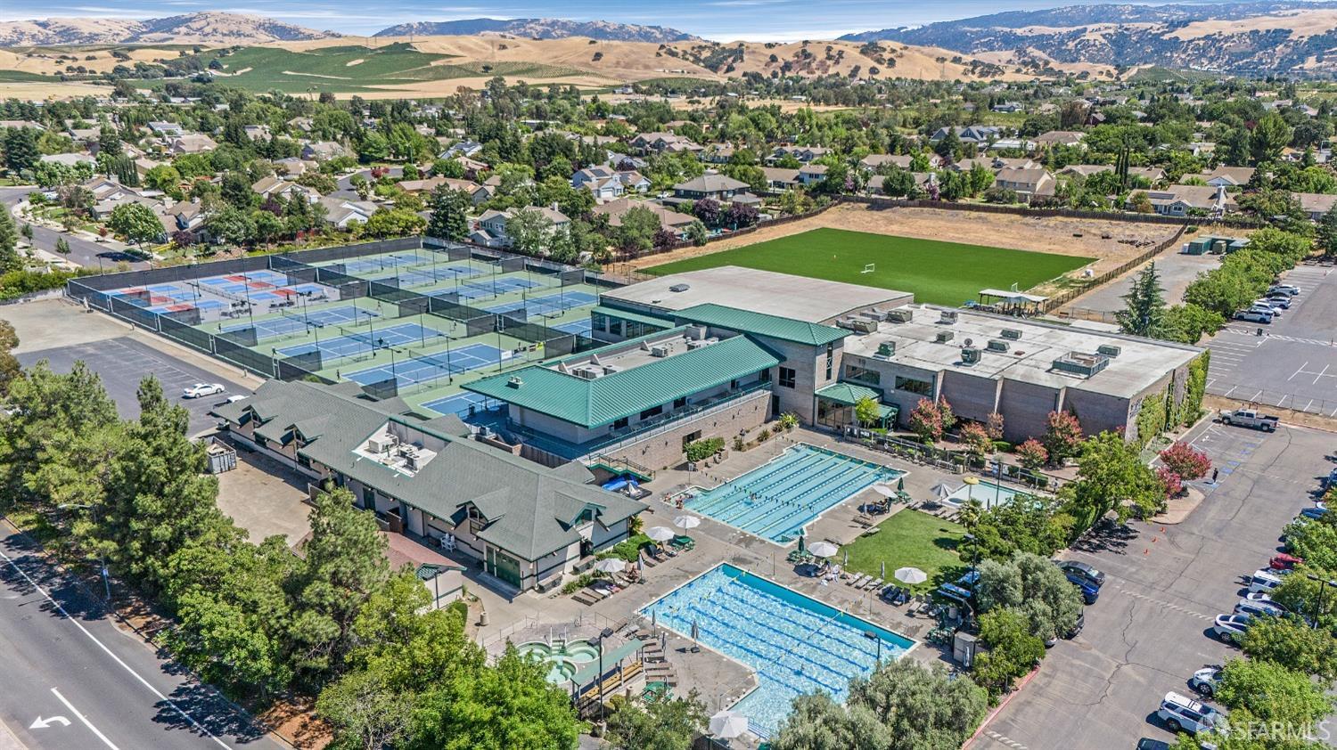 1780 Peary Way Livermore, CA 94550 - Photo 35 of 38 an aerial view of a house with a garden