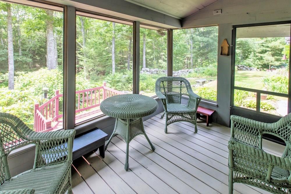 662 Back River Road Boothbay, ME 04537 - Photo 28 of 35 Screened Porch