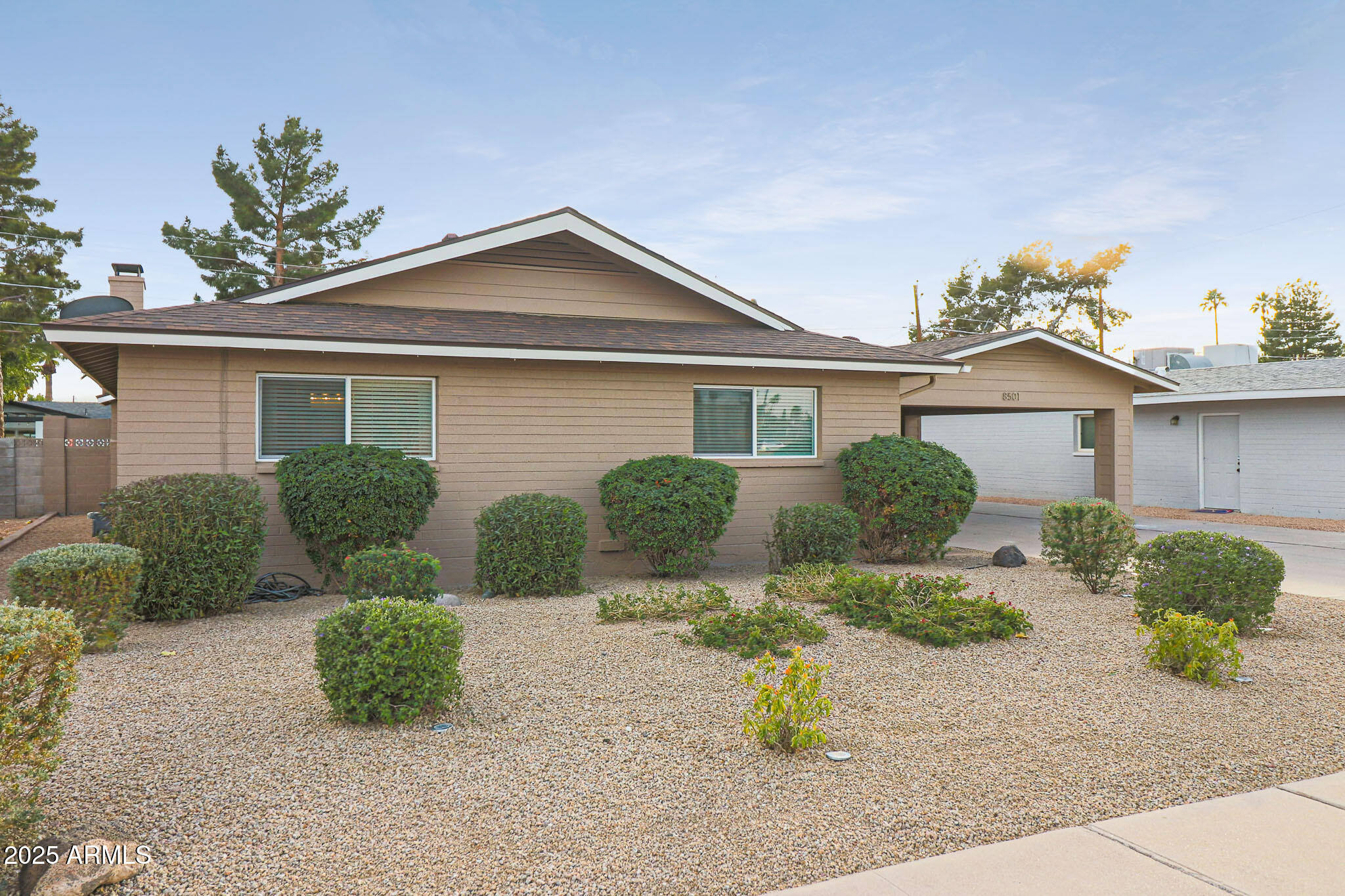 8501 East Jackrabbit Road Scottsdale, AZ 85250 - Photo 2 of 58 FRONT W:NO GARBAGE CANS